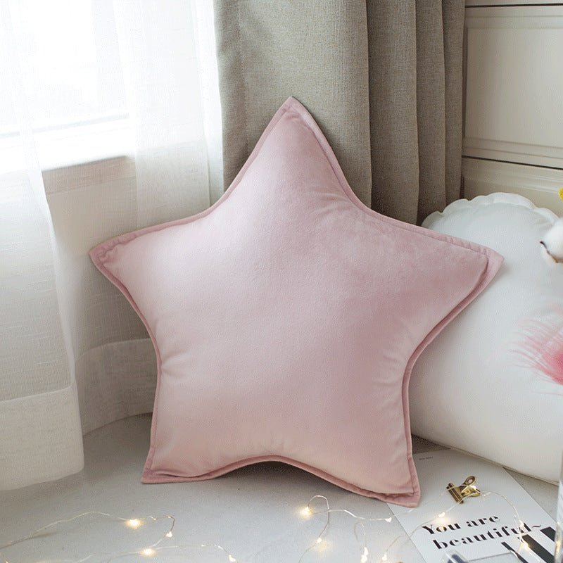 50cm Girl Heart Star Pillow Nordic sofa cushion cute car pillow nap pillow cover big pillow